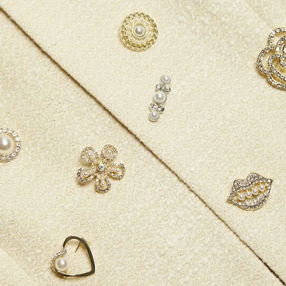 L’Agence Tayla Embellished Boucle Jacket - Picture 13 of 16